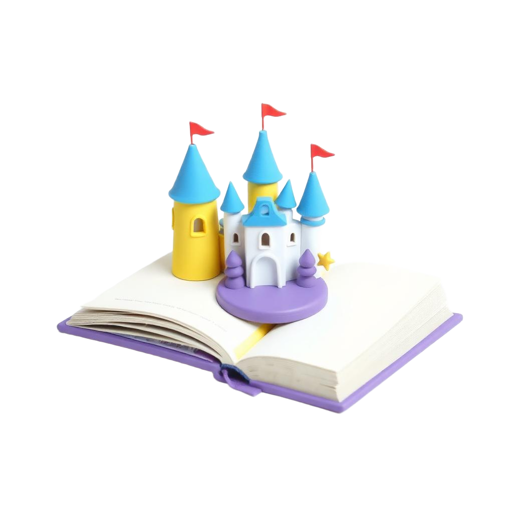 3D storybook castle — Stories